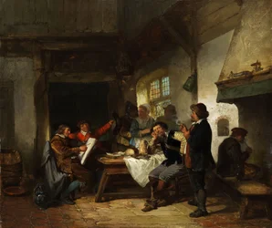 Pittore in una locanda